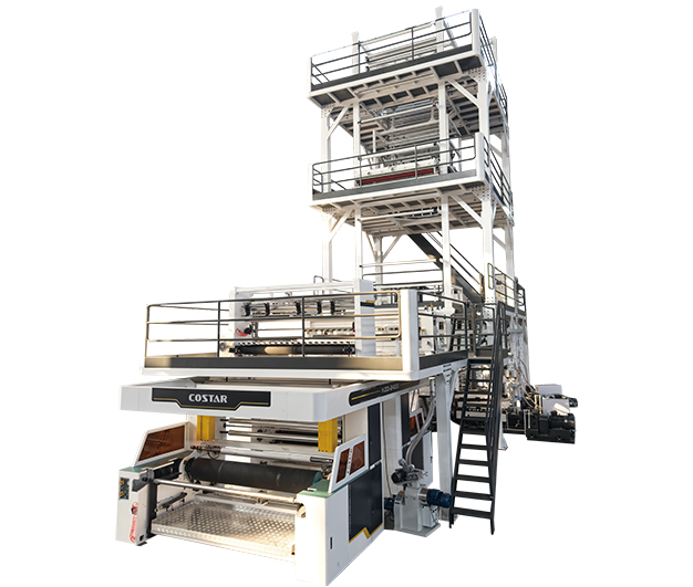 5-layer co-extrusion blown film machine