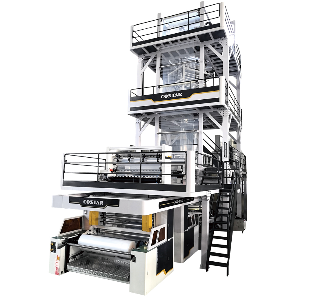 11-layer co-extrusion blown film machine